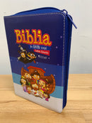 Bíblia para ninos mi grad viaje letra grande tamaño portátil rv1960 cierre multicolor