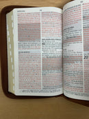 Bíblia de promesa café TAMANO manual reina valera 1960 cierre indice 12 puntos