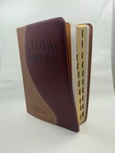 Bíblia letra grande antigua versión 1909 tamaño manual 12 puntos índice