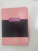 Bíblia para Mujer riena Valera 1960 letra grande portátil 11 puntos cierre índice