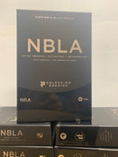 Bíblia para el ministro Nbla piel genuina de cabra azul marino LETRA GRANDE REFENCIAS