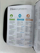 Bíblia letra grande portátil 11 puntos reina valera 1960 tela Jean índice cierre cinturon