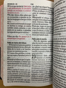 Bíblia de letra súper gigante  para mujeres tamaño personal reina Valera 1960 indice