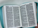 Bíblia para ninos mi gran viaje ilustrada reina Valera 1960 turquesa globos