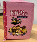 BIBLIA PARA NIÑAS MI GRAND VIAJE REINA VALERA 1960 CIERE ROSADO