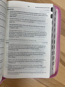 Biblia DE PROMESAS  para mujer Letra Grande reina v.1960  CIERRE INDICE 13 PUNTOS