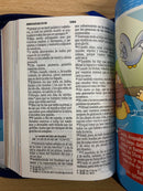 Bíblia para ninos mi grad viaje letra grande tamaño portátil rv1960 cierre multicolor