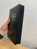 Bíblia de letra grande manual Reina Valera 1960 concordancia 12 puntos con índice cierre