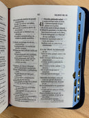 Bíblia de mezclilla para jóvenes TamaÑo bolsillo reina Valera 1960 con índice