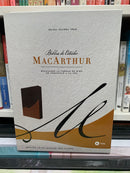 Bíblia de estudio MacArthur letra grande 11 puntos Reina Valera 1960 cierre índice