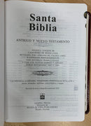 Bíblia de letra gigante antigua versión 1909 riena Valera piel fabricada índice 14 puntos
