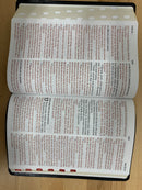 Bíblia letra súper gigante riena Valera 1960 piel imitación con índice negro  16 puntos