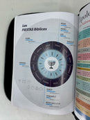 Bíblia letra grande portátil 11 puntos reina valera 1960 tela Jean índice cierre cinturon