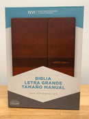 Bíblia Nvi letra grande tamaño manual semipiel solopa con iman