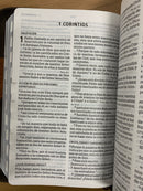 Bíblia de letra grande reina valera 1960 tamaño personal cierre índice