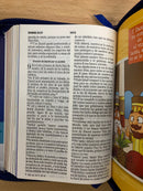 Bíblia para ninos mi grad viaje letra grande tamaño portátil rv1960 cierre multicolor