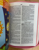 Bíblia para niñas mi gran viaje reina v.1960 rosa 4 tonos bolsillo 1960 con cierre