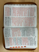 Bíblia de letra gigante para hombres reina Valera 1960 cafe cierre 14 puntos  índice