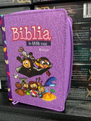 Bíblia para niñas mi gran viaje letra grande Reina Valera 1960 marada con cierre