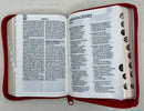 Bíblia letra grande 9 puntos reina Valera1960  roja cierre índice