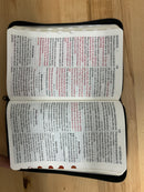 Bíblia de letra grande manual Reina Valera 1960 concordancia 12 puntos con índice cierre