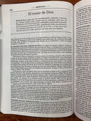 Bíblia de estudio  PASTORAL vida plena reina Valera 1960 piel fabricada con índice