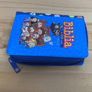 Bíblia para niños mi gran viaje reina Valera 1960 ilustrada  balon azul cierre índice