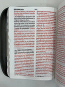 Bíblia letra grande portatil  11 puntos negro gris reina valera 1960 cierre indice