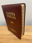 Bíblia de letra gigante antigua versión 1909 riena Valera piel fabricada índice 14 puntos