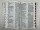 Bíblia letra grande reina Valera 1960 tapa tela hojas índice