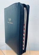 Bíblia del ministro letra grande Reina Valera 1960  edición de lujo con cierre índice tamano manual