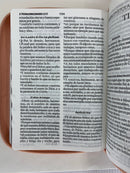 Bíblia para jovencitas letra grande portátil REINA VALERA 1960 rasa azul cierre índice