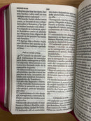 Bíblia para Mujer letra gigante 14 puntos reiena Valera 1960 flores mariposas