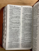 Bíblia letra gigante manual 14 puntos reina 1960 cierre café índice