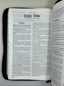 Bíblia israelita nazarena vin 2023 actualizada piel negra cierre índice