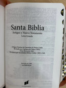 Bíblia tamaño bolsillo rosado reina Valera 1960 con índice cremallera