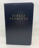 Biblia Peshitta, Traducción de los antiguos manuscritos arameos, La Biblia en el idioma que Jesús habló, imit. piel, negro con índice