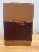 Bíblia letra grande tamaño manual Reina Valera 1960 cierre índice 12 puntos café