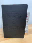 Bíblia de estudio de la profecía reina Valera con índice negro Tim lahaye