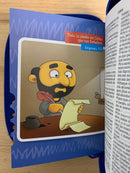 Bíblia para niños mi gran viaje Reina Valera azul 1960 ilustrada cierre con índice