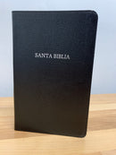 Bíblia ultrafina reina Valera 1960 con índice piel fabricada negro