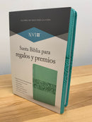 Bíblia Nvi para regalos y premios turquesas simipiel