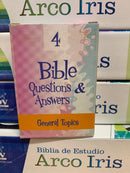 Barajas bíblicas preguntas y Respuesta de la Bíblia bilingüe