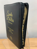 Bíblia de letra grande tamaño manual Reina Valera1960  con cierre índice