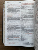 Bíblia de letra súper gigante riena Valera 1960 con índice piel imitación letra 17 puntos concordancia