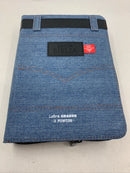 Bíblia letra grande portátil 11 puntos reina valera 1960 tela Jean índice cierre cinturon