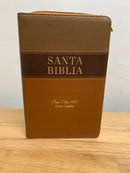 Bíblia letra gigante tamaño manual Reina Valera 1960  tricolor cierre 14 puntos