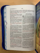 Bíblia para niños amigos por siempre con cierre índice riena  valera 1960 azul