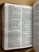 Bíblia letra  grande portatil 11 puntos reina Valera 1960 águila cierre piel imitación índice