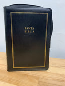 Bíblia de letra gigante tamaño manual Reina 1960 cierre índice negro 14 puntos